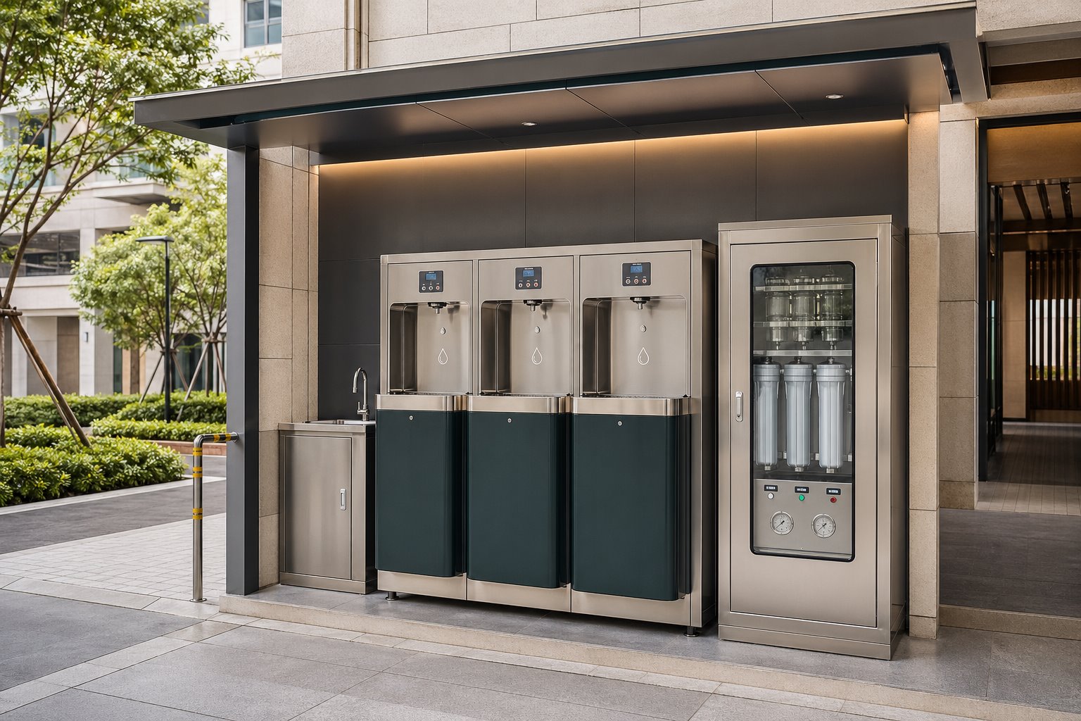 市政与社区售水站用水场景